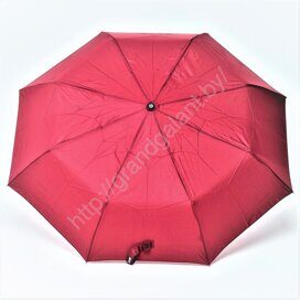 Зонт женский арт.004-F90 бордовый.
