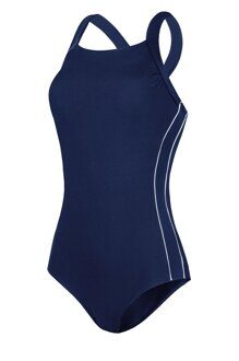 Купальник женский спортивный для плавания S45S - синий