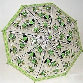 Зонт детский арт.К207 лягушата