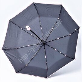 Зонт женский арт.16301АС - отделка розовая