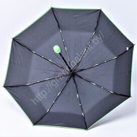 Зонт женский арт.16301АС - отделка салатовая
