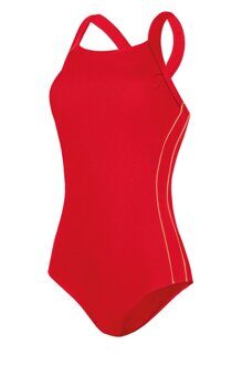 Купальник женский спортивный для плавания S45S - красный
