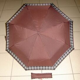 Зонт женский арт.3406 коричневый